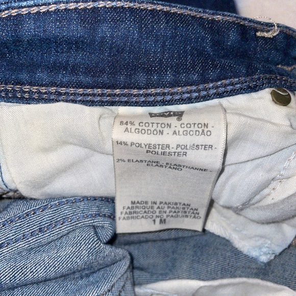 Levi’s 535 legging ladies size 1 blue jeans - Picture 5 of 6